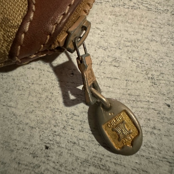 Celine Macadam PVC Leather Cosmetic Pouch - Picture 3 of 9